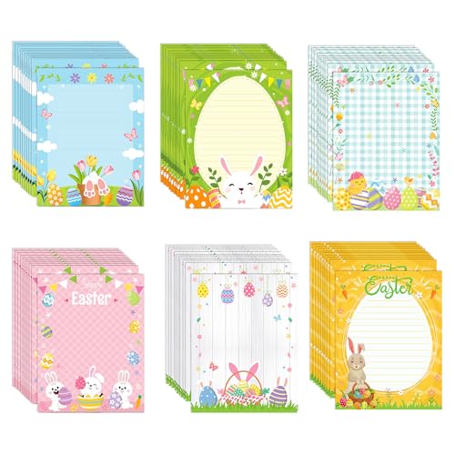 Papier de correspondance Pâques motif œuf lapin pour éviter les lettres ternes et sans âme