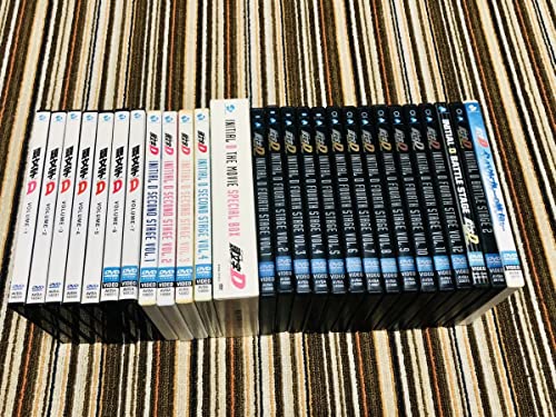 国内セル版DVD アニメ 頭文字Ｄ 27枚セット しげの秀一