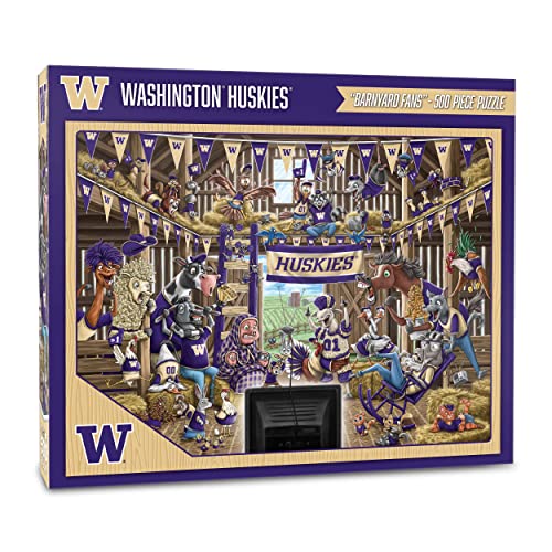 Image of YouTheFan NCAA Barnyard Fans 500pc Puzzle