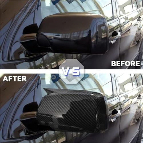 Coque de rétroviseur look M en carbone pour BMW X5 E53 - 4