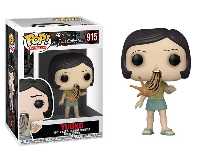 Funko Pop Junji Ito Collection + Protector: Pop! Animation Vinyl Figure (Gift Set Bundled with ToyBop Brand Box Protector Collector Case) (Yuuko Slug Girl)