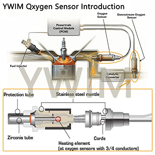 Dropwater Par Sensor de Oxígeno Delantero Izquierdo y Derecho miniatura 6