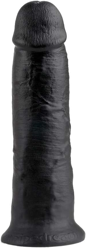 King Cock 25.4 cm Black Dildo
