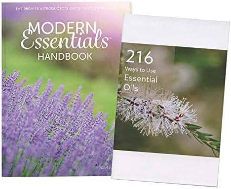 Modern Essentials Handbook Set, Essential Oil Reference Book, with DT Essential Oil Names - Includes (1) ME Handbook 10th Edition (2018) Softcover, pg. 383, Plus (1) 216 Ways Booklet (2016), pg. 15