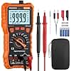 Proster Digital Multimeter 6000 Count - TRMS Voltmeter Multimetro Digital Auto Range Multimeter Tester, NCV Detector DC AC Voltage Current Meter