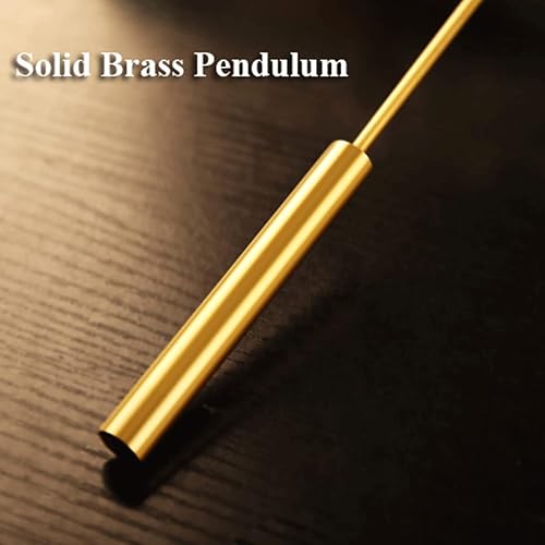 Miniatura 3 de Reloj de pared redondo con batería, de lujo, creativo, simple, de cuarzo, con péndulo oscilante, silencioso, sin tictac, para el hogar, sala de