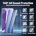 CHRINECY 3 Pack Screen Protector for Samsung Galaxy Note 20, 9H Hardness High Transparency Tempered Glass Protection Film, Case Friendly, Anti-Scratch, Easy Installation