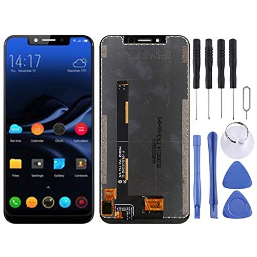 Écran LCD et numériseur tactile Elephone A4 noir vitre de rechange