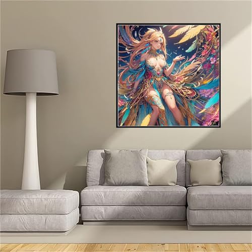 Diamond painting adulte femme sexy kit complet broderie diamant 80x80cm