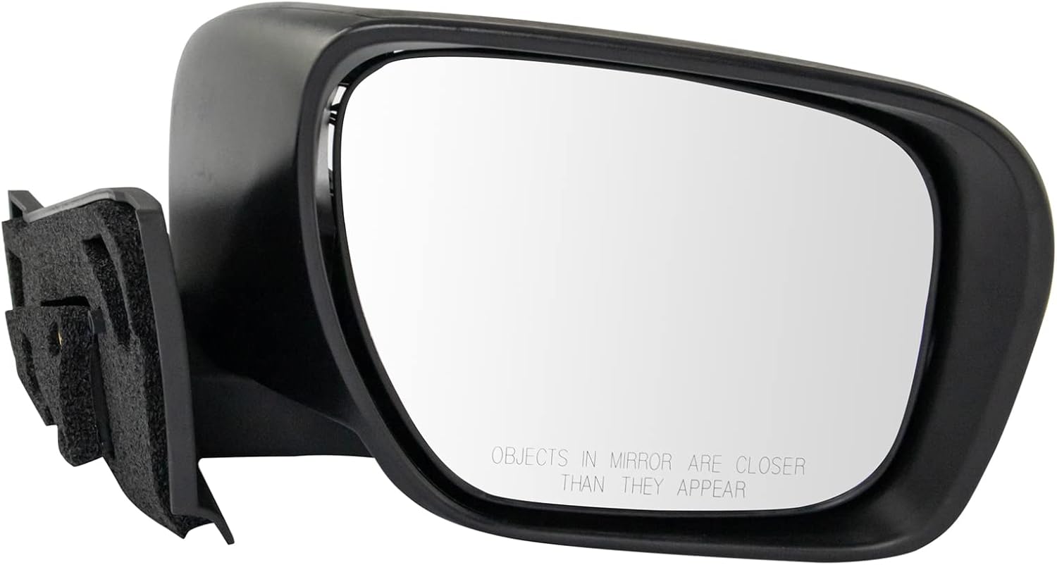 TRQ Right Mirror without Housing Turn Signal Passenger Side MA1321212 Compatible with 2012-2015 Mazda 5