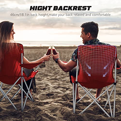 ACTIVE FOREVER Sedia da Campeggio Pieghevoli