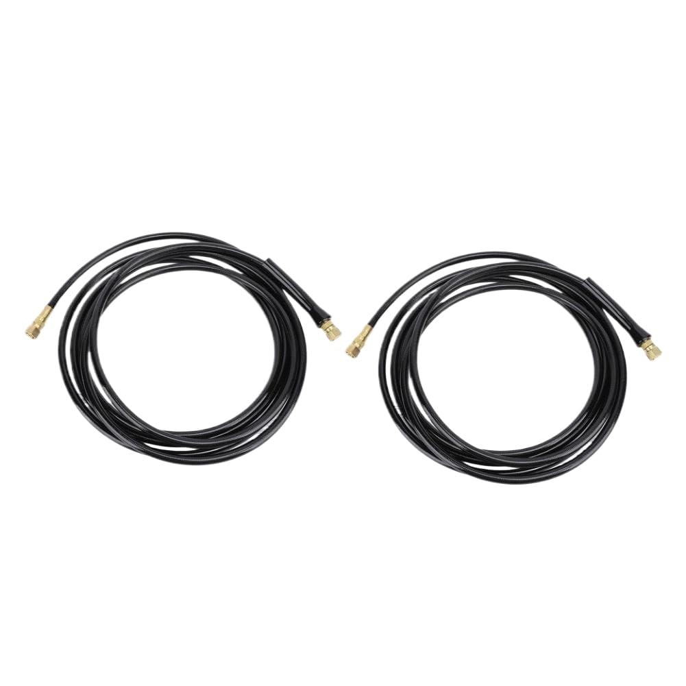 Outboard Hose Kit 16FT Rubber Brass Compatible with Teleflex Hydraulic Steering Systems