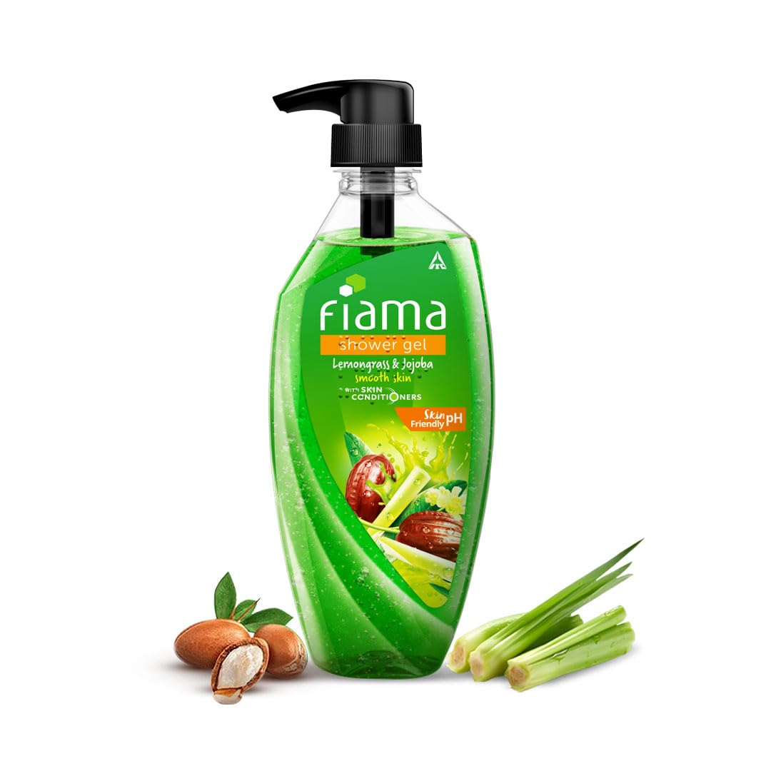 Fiama Body Wash Shower Gel Lemongrass & Jojoba, 500ml, Body Wash for Women and Men with Skin Conditioners for Smooth & Moisurised Skin, Suitable for All Skin Types-image-47