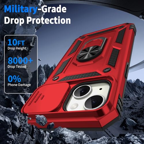 Coque iPhone 15 Plus béquille intégrée et protection écran HD incluse - 4