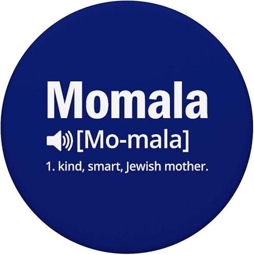 Miniatura 3 de Kamala Momala Harris Jewish Women's Chanukah Gift PopSockets Swappable PopGrip