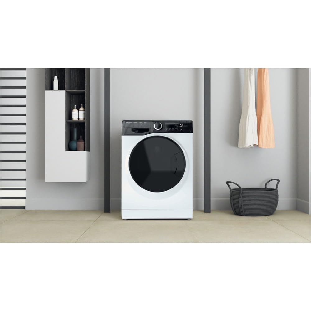WHIRLPOOL WSB 725 D IT - Lavatrice Slim 7 kg con Carica Frontale, 16 Programmi, Centrifuga 1200 Giri, Regolazione Automatica Temperatura, Classe B - Elettrodomestici per la Casa, 59,5Lx85Hx43,5P