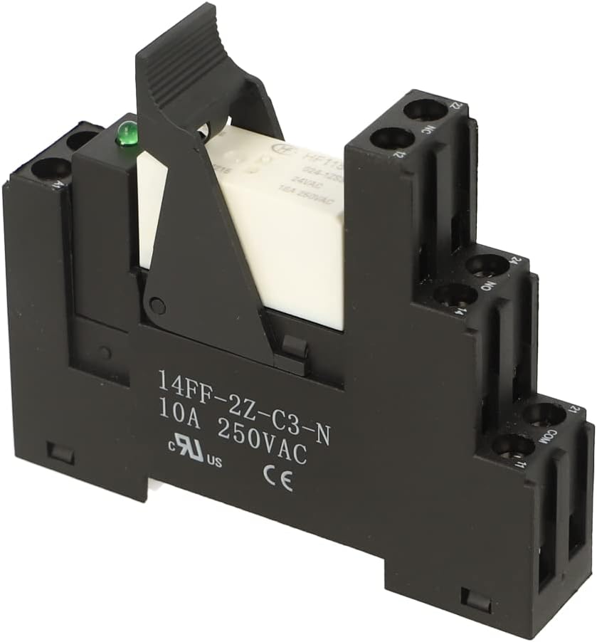 1RM-24A-16A-3 | 1RM-24A-16A-3 | HONGFA RELAY INTERFACE MODULE 24VAC 16 AMP SINGLE POLE