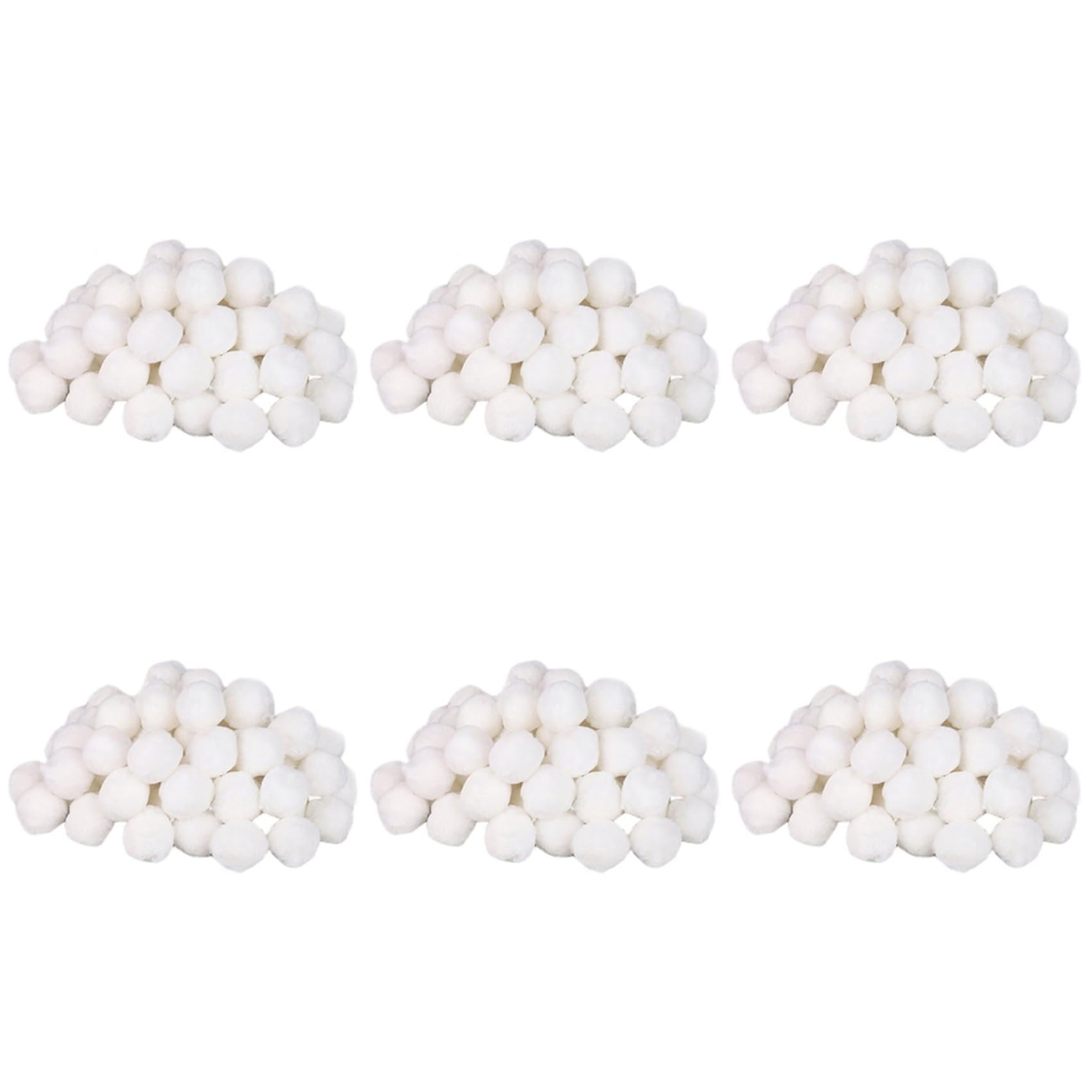 Balles de filtration eau trouble piscine et filtre réservoir poissons 200g