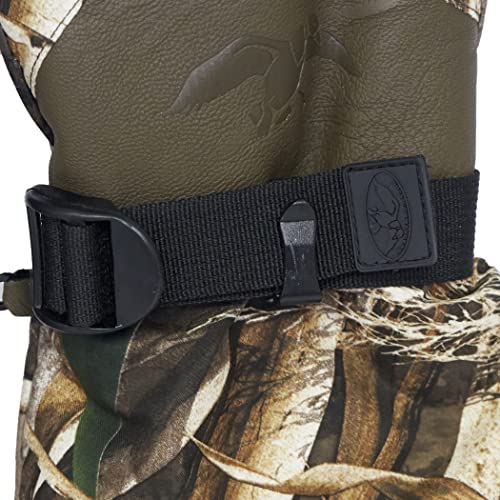 Hot Shot Duck Commander X Men's Single-Reed Realtree Max-5 Camo Glove - Insulated, Waterproof, Outdoor Waterfowl Hunting Glove, Large #TOP4