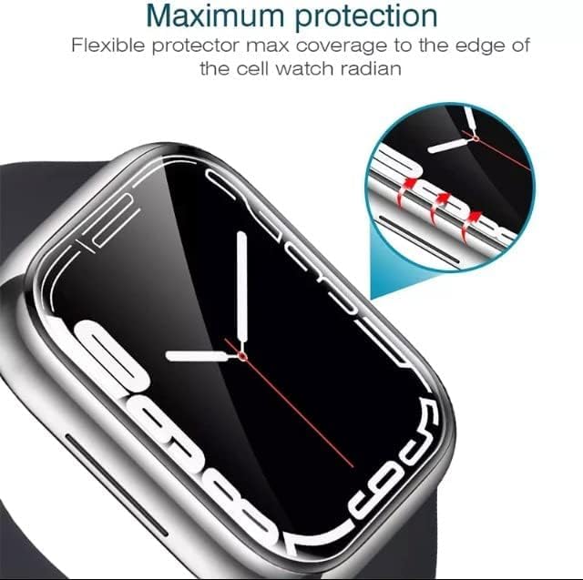 WardSan [ 7 Pieces Hydrogel Screen Protector Film Apple Watch 38mm Serie ULTRA SE/8/7/6/5 3/2/1 - Image 4