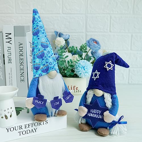 CRCZK-Hanukkah-Gnomes-Decorations-for-Home-Menorah-Chanukah-Decor-Hannukah-Ornaments-Jewish-Gnome-Gifts-Hanukkah-Tiered-Tray-Decor-Hannukah-Gnomes-Gifts CRCZK Hanukkah Gnomes Decorations for Home Menorah Chanukah Decor Hannukah Ornaments Jewish Gnome Gifts Hanukkah Tiered Tray Decor Hannukah Gnomes Gifts