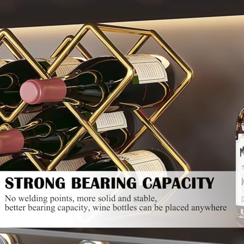 Soporte para botellas de vino estilo industrial PP-Eic miniatura 5