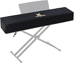 Piano Keyboard Dust Cover with Music Stand Opening of Zipper Design, Dust Proof Cover Compatible for Yamaha DGX670 88-Key Digital Piano Keyboard KBP Series Keyboards