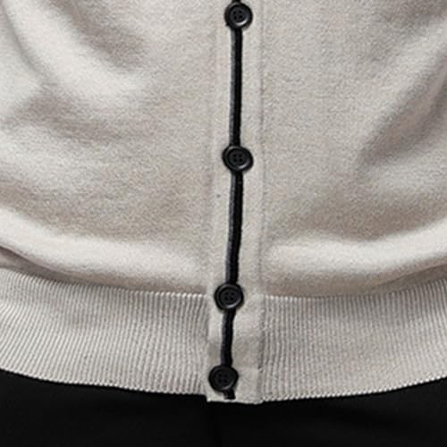 Pull sans manches homme extensible pour silhouette généreuse en tricot - 5