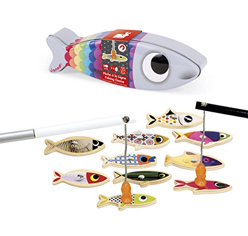 Janod -Sardine Fishing Game - Ages 2 and up - J08209