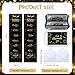 MiniInflat 2 Set We Appreciate You Money Holder Envelope for Cash Gift Black Gold Thank You for All Your Dedication Hard Work Decorations Money Card Gift Holder Teacher Employee Staff Nurse Volunteer