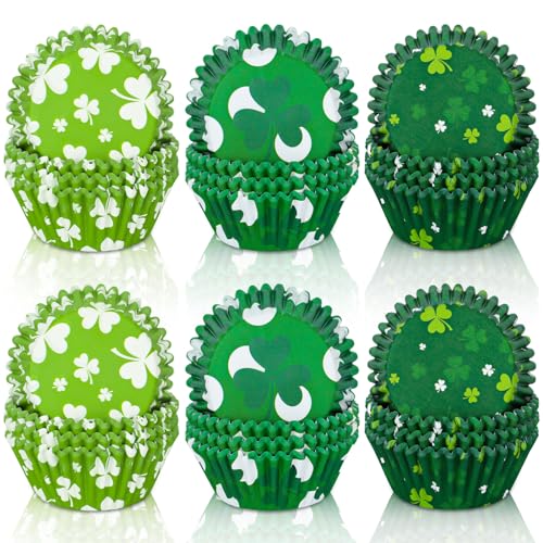 JarThenaAMCS 600Pcs St. Patrick's Day Cupcake...