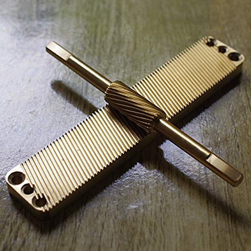 High Precision 90mm Long, 5mm Shaft, 0.4 Die Helical Rack for DIY Large Focusing Seat