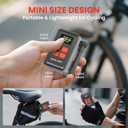 Portable Mini Bike Tire Pump - image 3