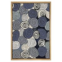 SIGNWIN Framed Canvas Wall Art Colorful Geometry Painting Canvas Prints Home Artwork Decoration for Living Room,Bedroom - 16