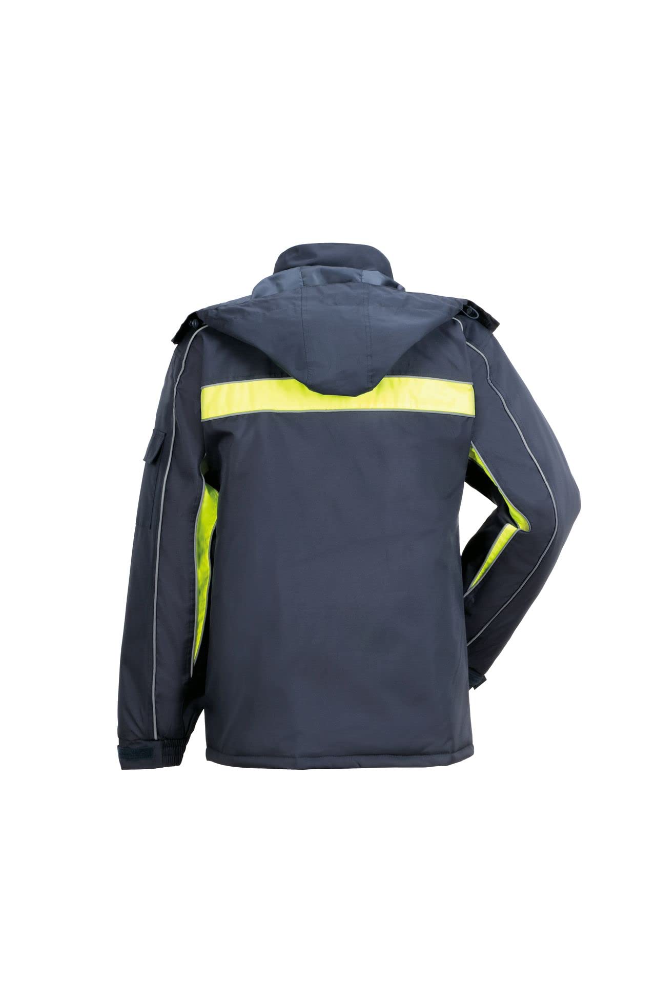 Planam 3602048 Outdoor Cosmic Jacke, Marine/Gelb, Größe 48