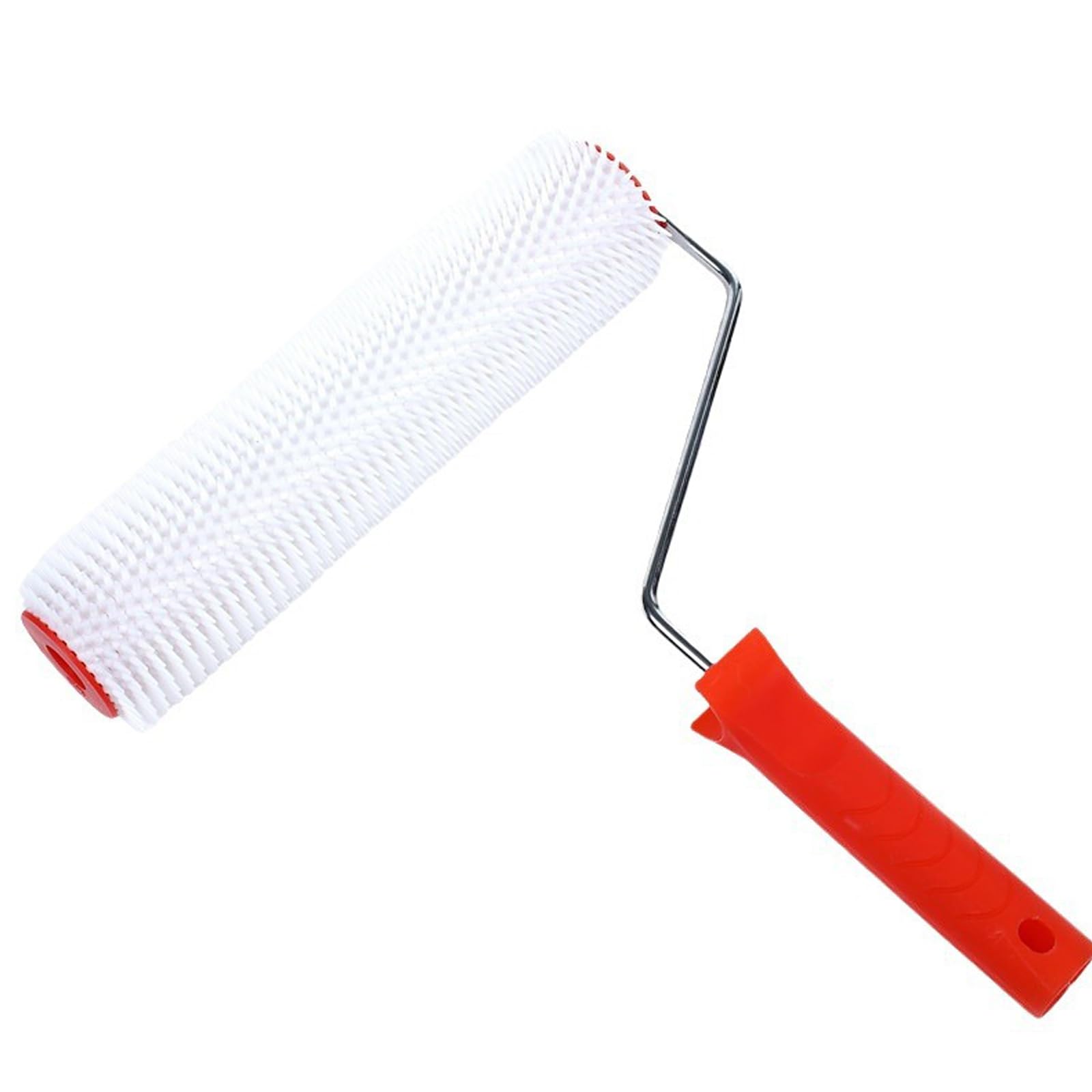 Defoaming Roller Brush Leveling Screed Bubble Remove Tool Roller Leveling Defoaming Easy to Use Drum Brush Spikes