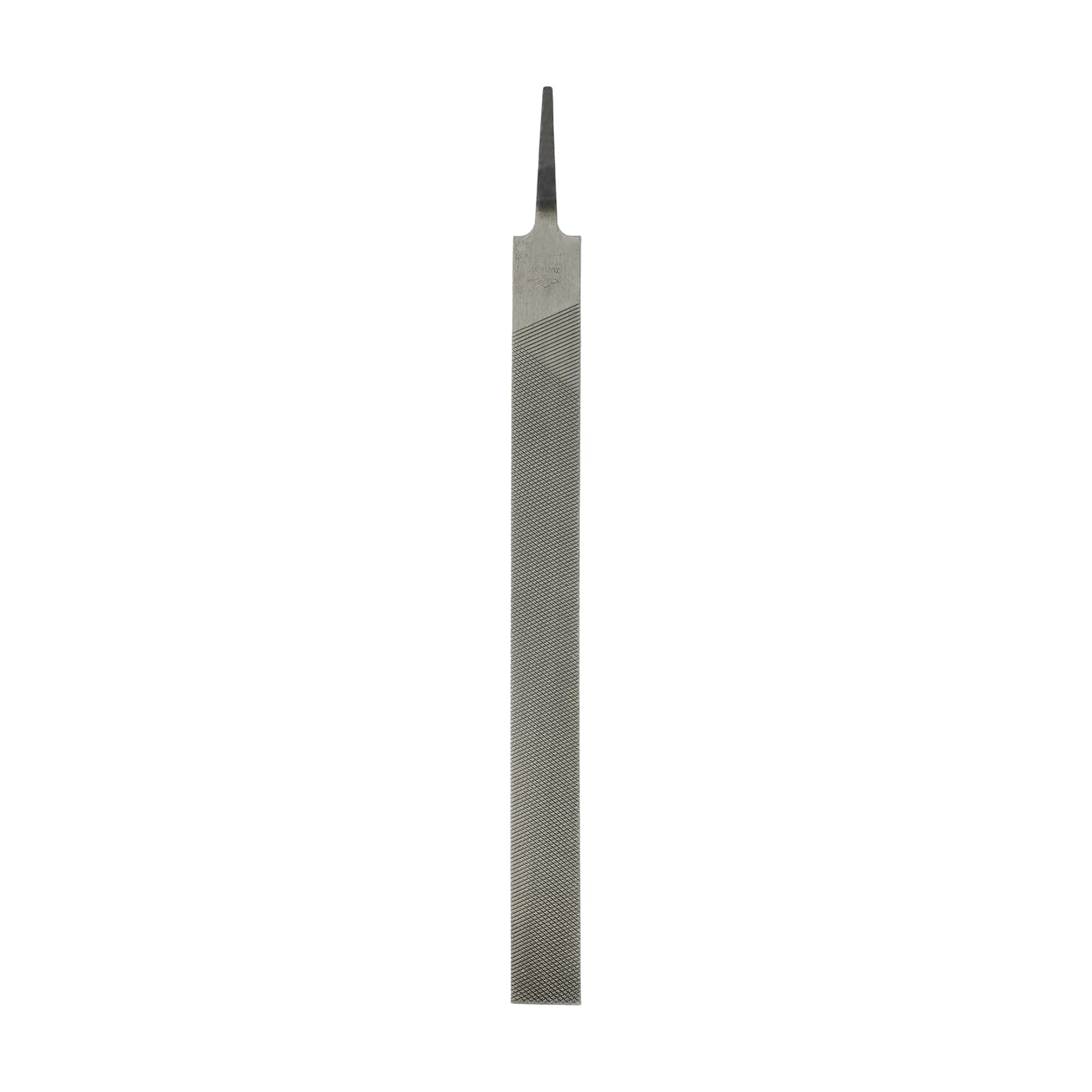 sourcing map Flat Coarse Cut File 14" Double Cut Teeth High Carbon Steel Hand Rasp File Without Handle for Metal Wood Deburring Removing