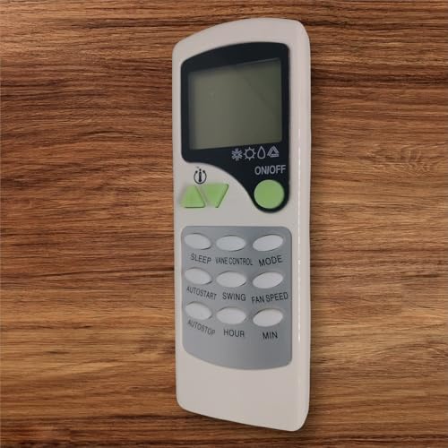 Image of Sanavya AC Remote Control - Compatible Replacement for Split & Window Air Conditioners - Replicates Genuine Remote Functions (Carrier Ac Remote 7A)