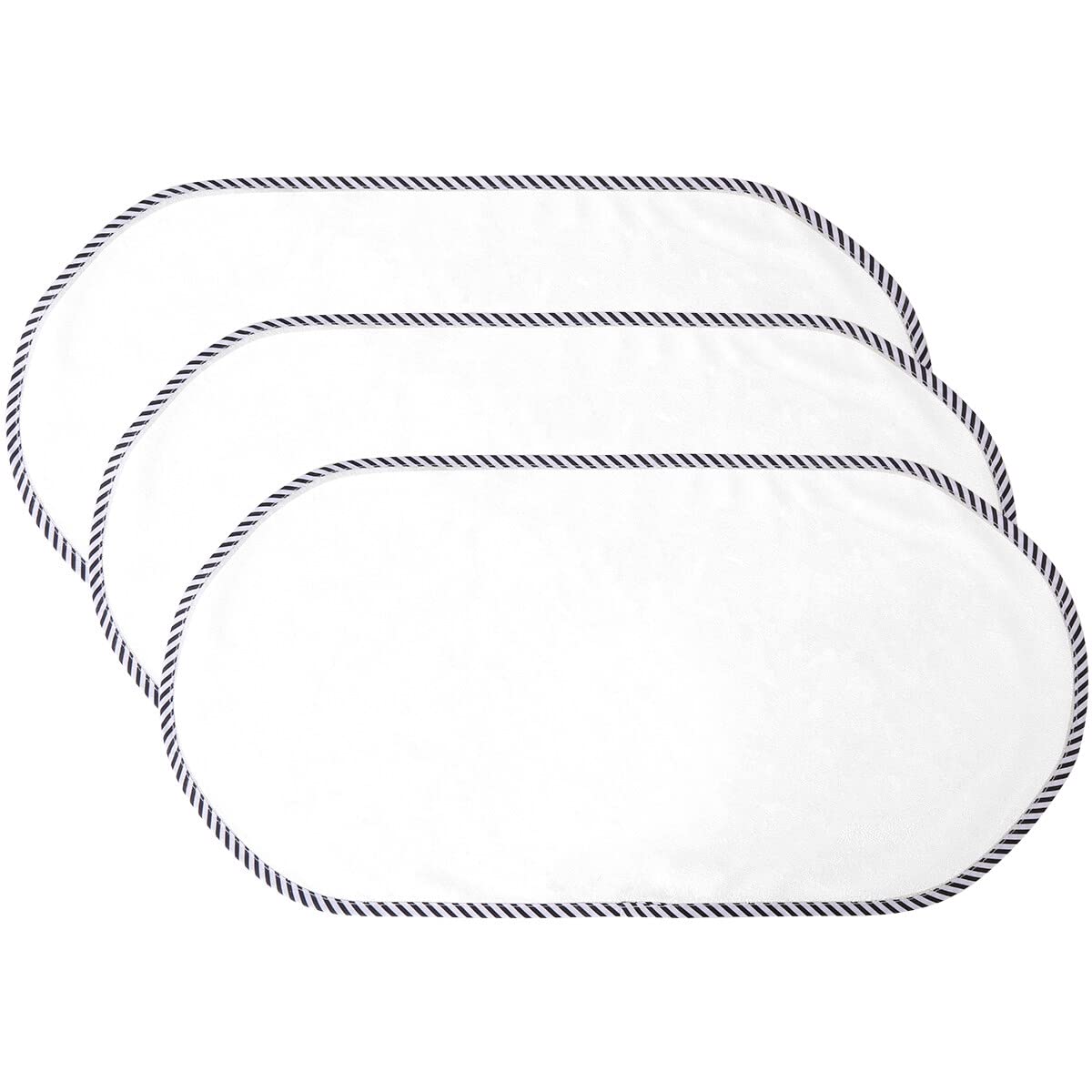 Ruiqas 3 Pack Waterproof Changing Pad Liners Washable Reusable Changing Table Cover Liners 11.8" x 23.6"