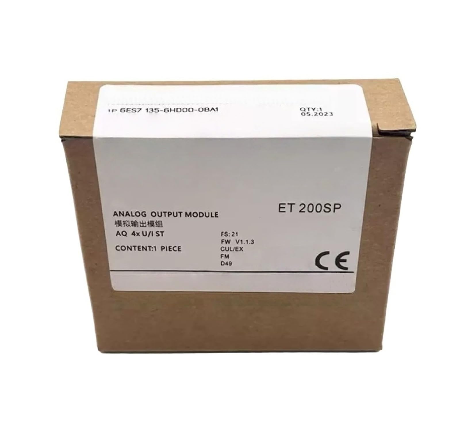 Module de sortie analogique ET200 6HB00-0BA1 pour contrôle industriel
