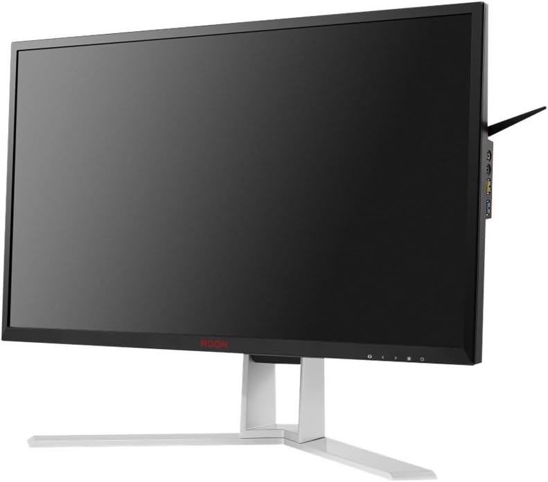 AOC Agon AG241QX 24" Gaming Monitor, QHD 1440P, G-Sync Compatible + Adaptive-Sync, 144Hz, 1ms, Quickswitch Keypad, Vesa - View 1