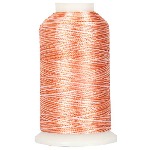 Image of ThreadArt Polyester Machine Embroidery Thread, 1000M 40wt, Peaches