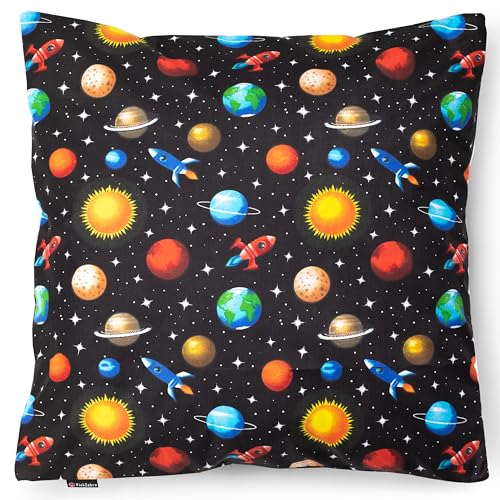 PinkZebra Kinder Kopfkissenbezug Kosmos 50x50 pillowcase102