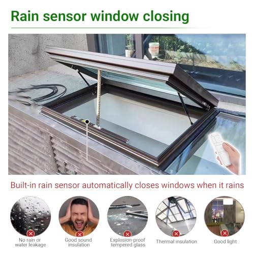 Transforma tu solárium con el tragaluz eléctrico y sensor de lluvia 6