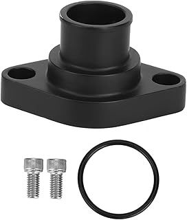 Chromowana szyjka wodna, aluminiowa część fartucha termostatu wodnego pasuje do silnika MOPAR 273 318 340 360 361 383 400 413 426W 440