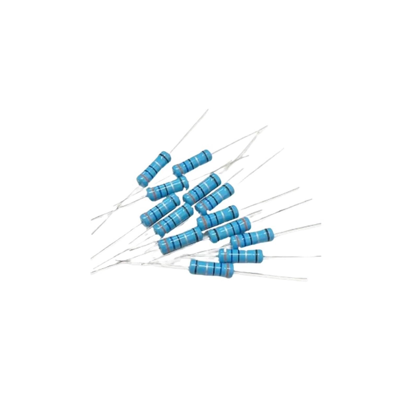 BALYDLUL 50Pcs Resistors 1R 2R 36R 470K 51R 820R 75K 1.5K 3K 100K 1R~2.2M(2K)