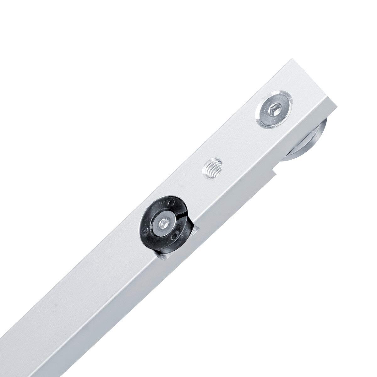 VIDOO Szyna Prowadząca 300/450/850/880mm Stop Aluminium Suwak do Piły Stołowej Przymiar Kątowy Stolarski-850mm