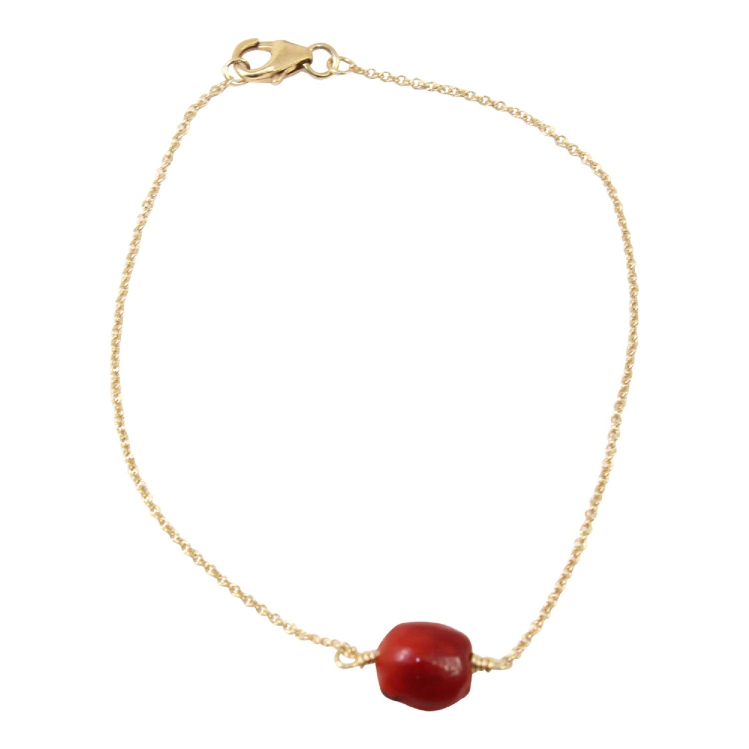 Peruvian Souvenir Gift Adjustable Bracelet - Meaningful Good Luck Huayruro Red Black Seed