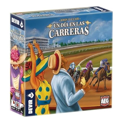 Devir - Un Dia En Las Carreras Juego de Mesa, Juego de Mesa con Amigos Divertido, Edad +10 (BGCARSP) | Ya disponible en tu tienda friki favorita! En mundofriki.es!