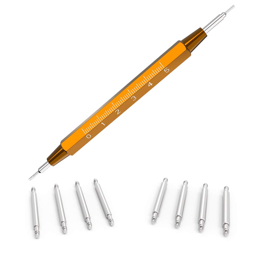 Buy Wellfit Watch Pins with a Spring Bar Tool, 4pcs 1.8mm Thickness